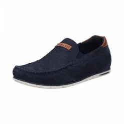 Mocassins Bleu Fonce 321a2x631400 T40-46 Homme BUGATTI -Dockers by Gerli Soldes Magasin mocassins bleu fonce 321a2x631400 t40 46 2