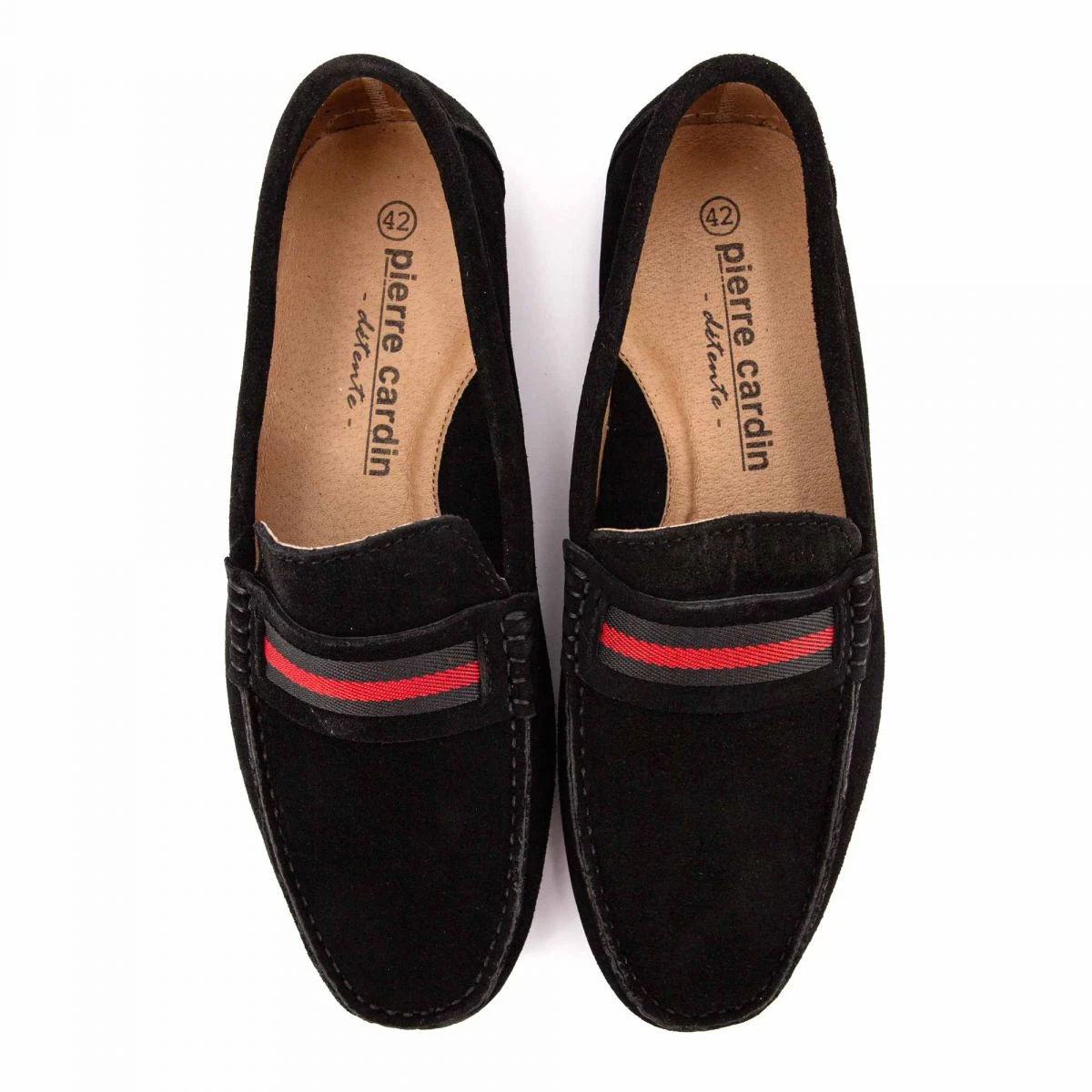 Mocassins En Cuir Daim Avec Liseré Homme PIERRE CARDIN 11 Mocassins En Cuir Daim Avec Liseré Homme PIERRE CARDIN – Image 9