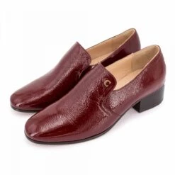 Mocassins Vernis En Cuir à Talon Femme COMPTOIR DES COTONNIERS -Dockers by Gerli Soldes Magasin mocassins vernis en cuir a talon femme comptoir des cotonniers 3