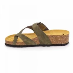 Mules à Talon Compensé Brides D'orteils Croisées Pontiac Femme BIOSTOCK -Dockers by Gerli Soldes Magasin mules a talon compense brides d orteils croisees pontiac femme biostock 2