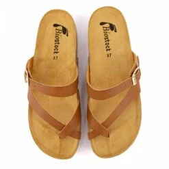 Mules à Talon Compensé Brides D'orteils Croisées Pontiac Femme BIOSTOCK -Dockers by Gerli Soldes Magasin mules a talon compense brides d orteils croisees pontiac femme biostock 5