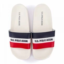 Mules Bandeau Drapeau Et Logo Gavio Homme US POLO -Dockers by Gerli Soldes Magasin mules bandeau drapeau et logo gavio homme us polo 4