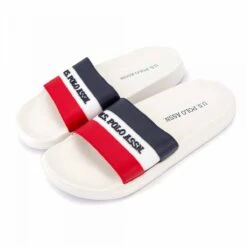 Mules Bandeau Drapeau Et Logo Gavio Homme US POLO -Dockers by Gerli Soldes Magasin mules bandeau drapeau et logo gavio homme us polo 6