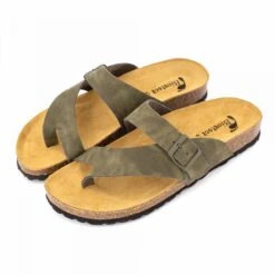 Mules Bride D'orteils Avec Boucle Homme BIOSTOCK -Dockers by Gerli Soldes Magasin mules bride d orteils avec boucle homme biostock 11