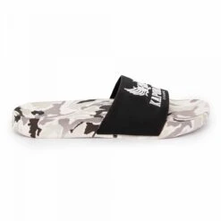 Dockers by Gerli Soldes Magasin 40 Mules Camouflage Blanc Avec Logo Relief Decal Homme KAPORAL