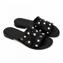 Mules Cuir Léger Silvia Borchie Femme SEMERDJIAN -Dockers by Gerli Soldes Magasin mules cuir leger silvia borchie femme semerdjian 5