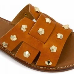 Mules Cuir Léger Silvia Borchie Femme SEMERDJIAN -Dockers by Gerli Soldes Magasin mules cuir leger silvia borchie femme semerdjian 7