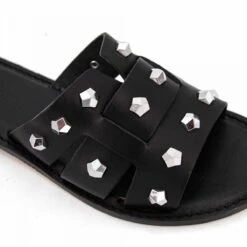 Mules Cuir Léger Silvia Borchie Femme SEMERDJIAN -Dockers by Gerli Soldes Magasin mules cuir leger silvia borchie femme semerdjian 8