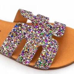 Mules Cuir Paillettes Femme SANDRACOVES -Dockers by Gerli Soldes Magasin mules cuir paillettes femme sandracoves 5