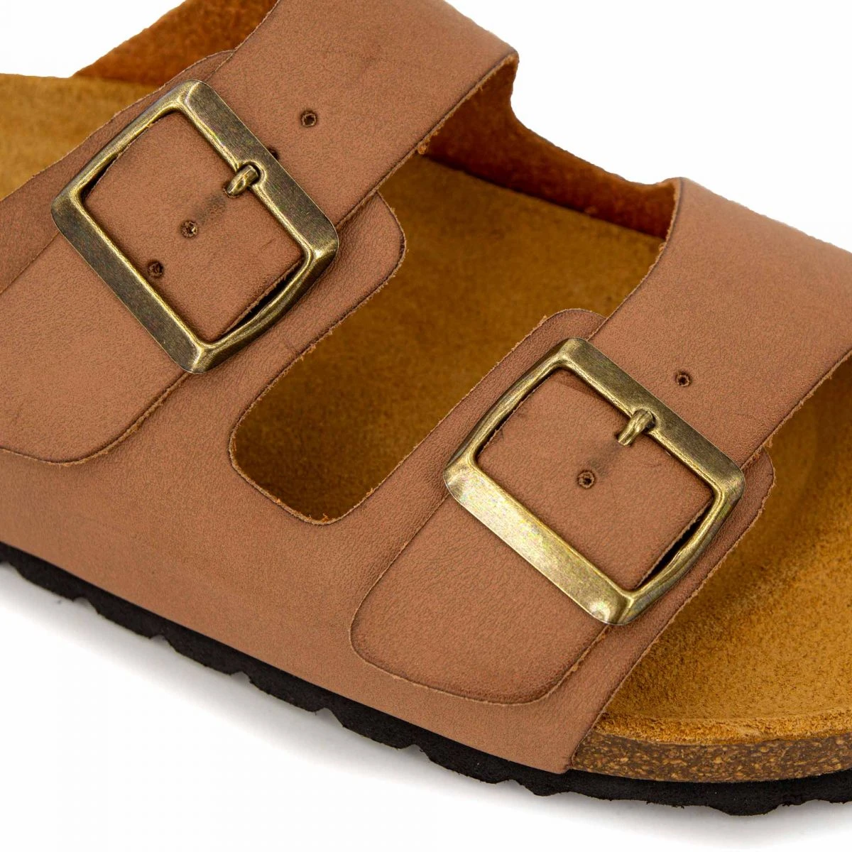 Mules Cuir Toile Légère Double Bride Homme WHY LAND 15 Mules Cuir Toile Légère Double Bride Homme WHY LAND – Image 13