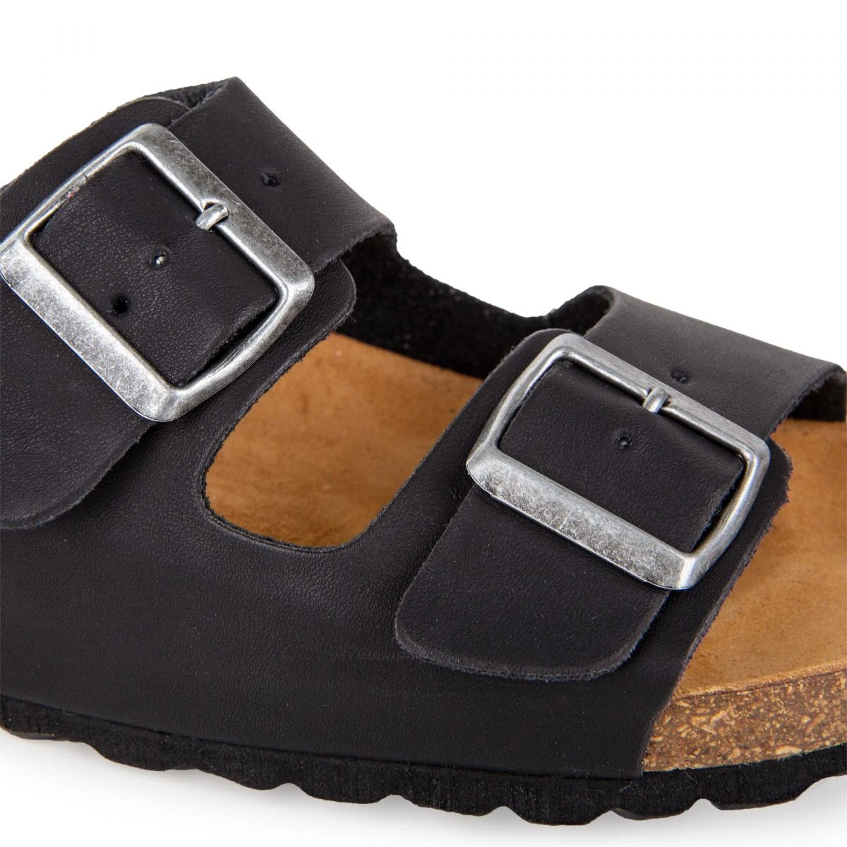 Mules Cuir Toile Légère Double Bride Homme WHY LAND 17 Mules Cuir Toile Légère Double Bride Homme WHY LAND – Image 15