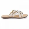 Mules Diamseo Blanc Or Muti Tresses T36-41 Femme LES TROPEZIENNES PAR M.BELARBI -Dockers by Gerli Soldes Magasin mules diamseo blanc or muti tresses t36 41 femme les tropeziennes par mbelarbi