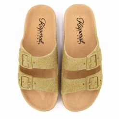 Mules Double Bride à Paillettes Femme KAPORAL -Dockers by Gerli Soldes Magasin mules double bride a paillettes femme kaporal 13