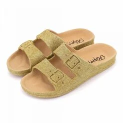 Mules Double Bride à Paillettes Femme KAPORAL -Dockers by Gerli Soldes Magasin mules double bride a paillettes femme kaporal 18