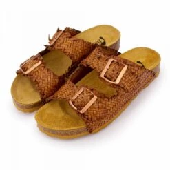 Mules Double Bride Avec Boucle Effet Tressé Femme BIOSTOCK -Dockers by Gerli Soldes Magasin mules double bride avec boucle effet tresse femme biostock 13