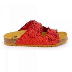 Mules Double Bride Avec Boucle Effet Tressé Femme BIOSTOCK -Dockers by Gerli Soldes Magasin mules double bride avec boucle effet tresse femme biostock 2