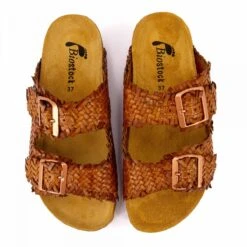 Mules Double Bride Avec Boucle Effet Tressé Femme BIOSTOCK -Dockers by Gerli Soldes Magasin mules double bride avec boucle effet tresse femme biostock 9