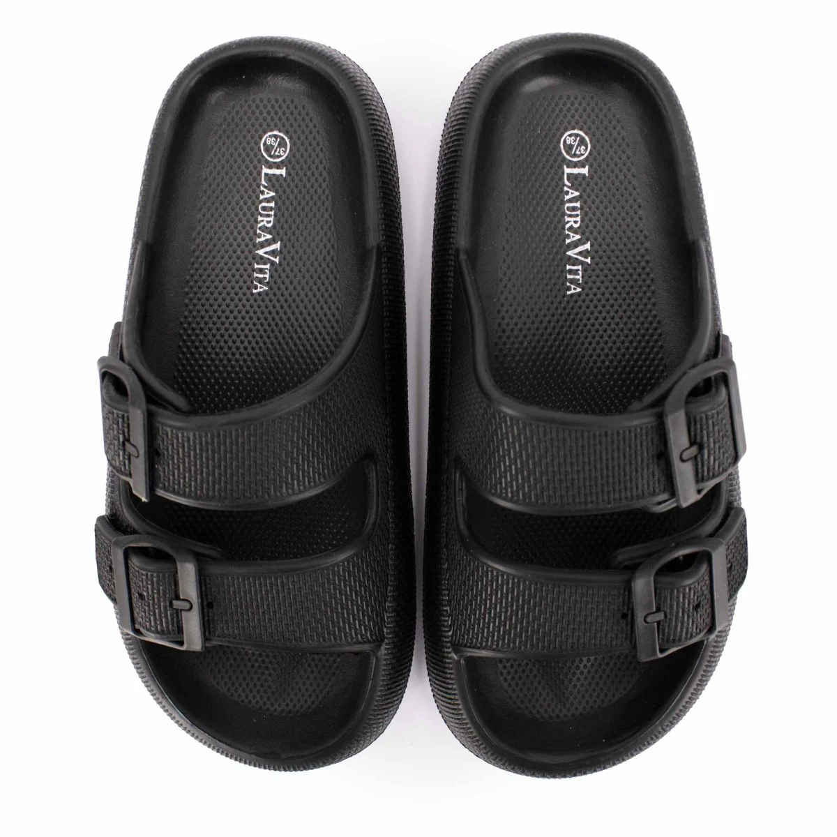 Mules Double Bride Nuon Texturée 35/43 Femme LAURA VITA 13 Mules Double Bride Nuon Texturée 35/43 Femme LAURA VITA – Image 11