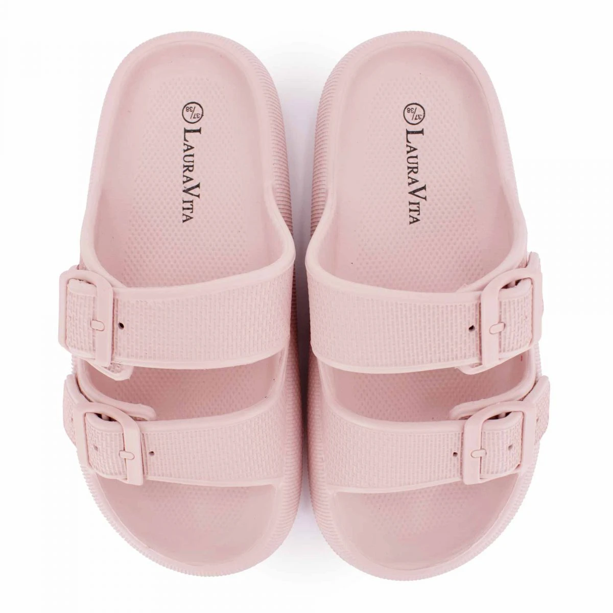 Mules Double Bride Nuon Texturée 35/43 Femme LAURA VITA 14 Mules Double Bride Nuon Texturée 35/43 Femme LAURA VITA – Image 12