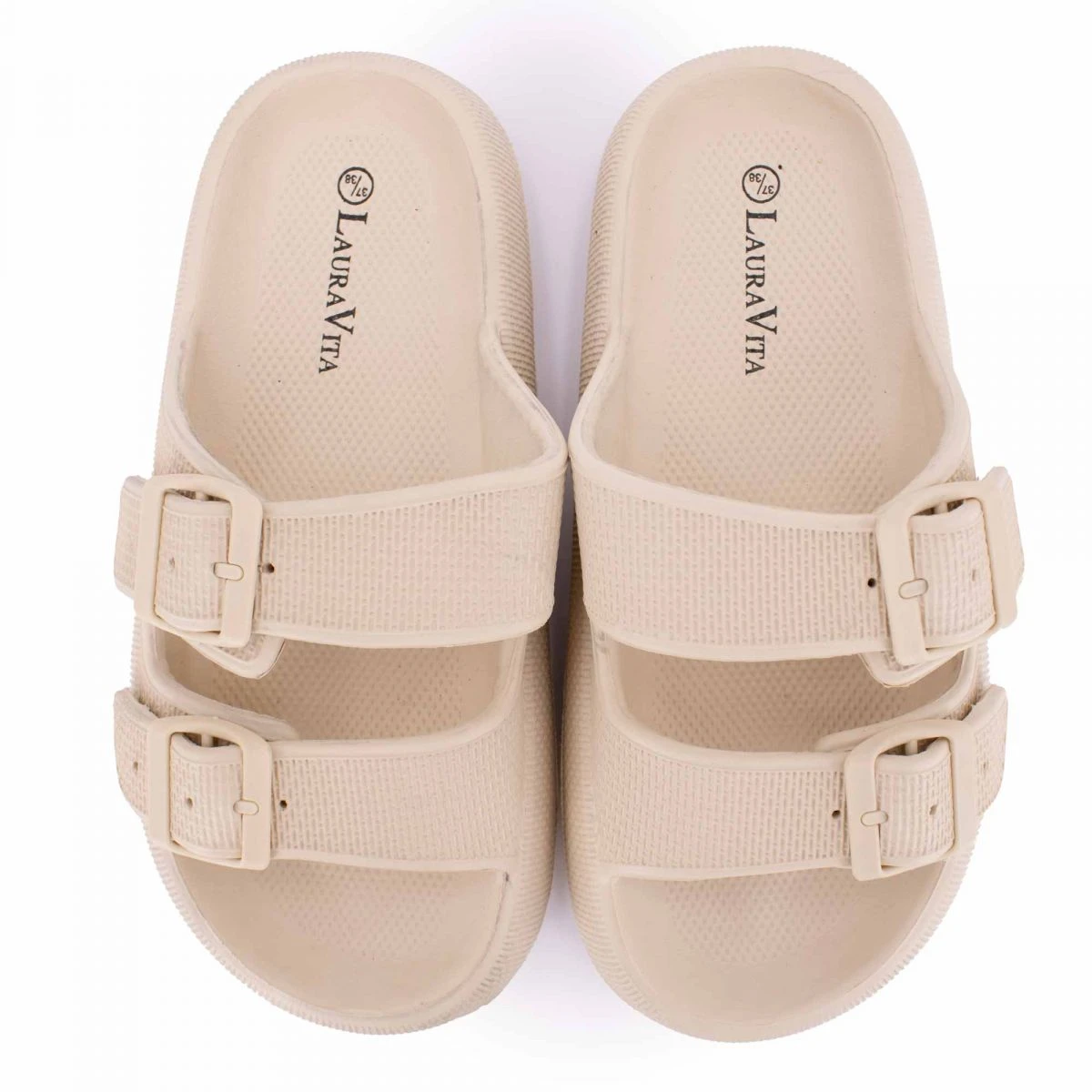 Mules Double Bride Nuon Texturée 35/43 Femme LAURA VITA 11 Mules Double Bride Nuon Texturée 35/43 Femme LAURA VITA – Image 9