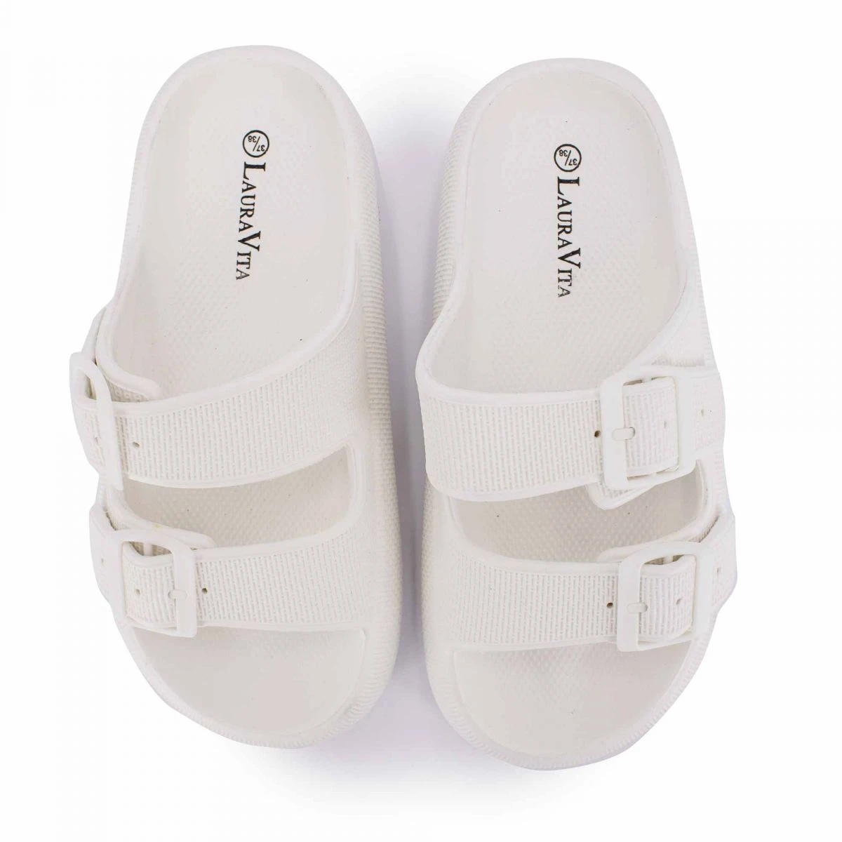 Mules Double Bride Nuon Texturée 35/43 Femme LAURA VITA 12 Mules Double Bride Nuon Texturée 35/43 Femme LAURA VITA – Image 10