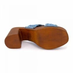 Mules En Cuir 380 T36-40 Bleu Femme PIERRE CARDIN -Dockers by Gerli Soldes Magasin mules en cuir 380 t36 40 bleu 5