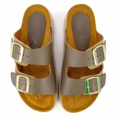 Mules En Cuir à Boucles Kaki Femme MTNG -Dockers by Gerli Soldes Magasin mules en cuir a boucles kaki femme mtng 2