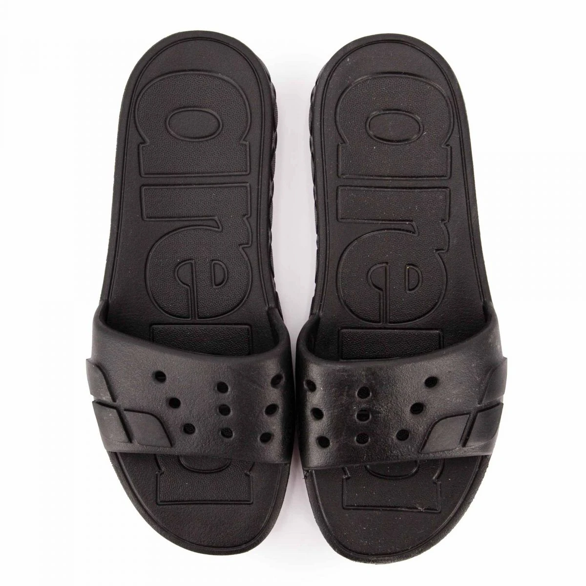 Mules En Plastique Noir Semelle Jaune Fluo Watergrip Jr Enfant ARENA 5 Mules En Plastique Noir Semelle Jaune Fluo Watergrip Jr Enfant ARENA – Image 3