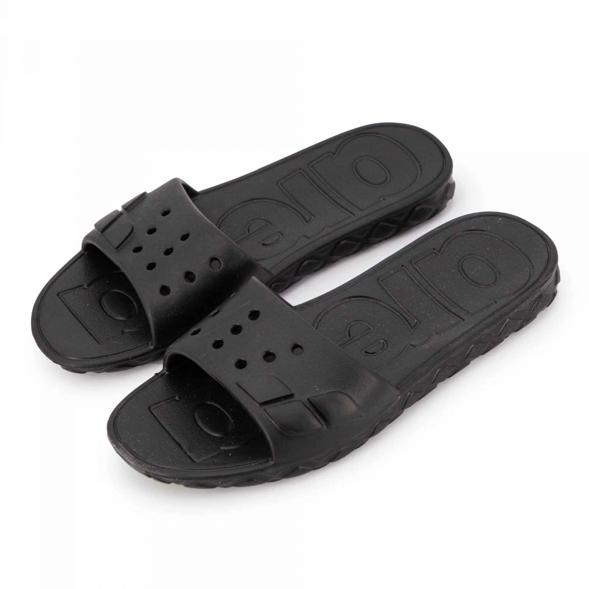 Mules En Plastique Noir Semelle Jaune Fluo Watergrip Jr Enfant ARENA 6 Mules En Plastique Noir Semelle Jaune Fluo Watergrip Jr Enfant ARENA – Image 4