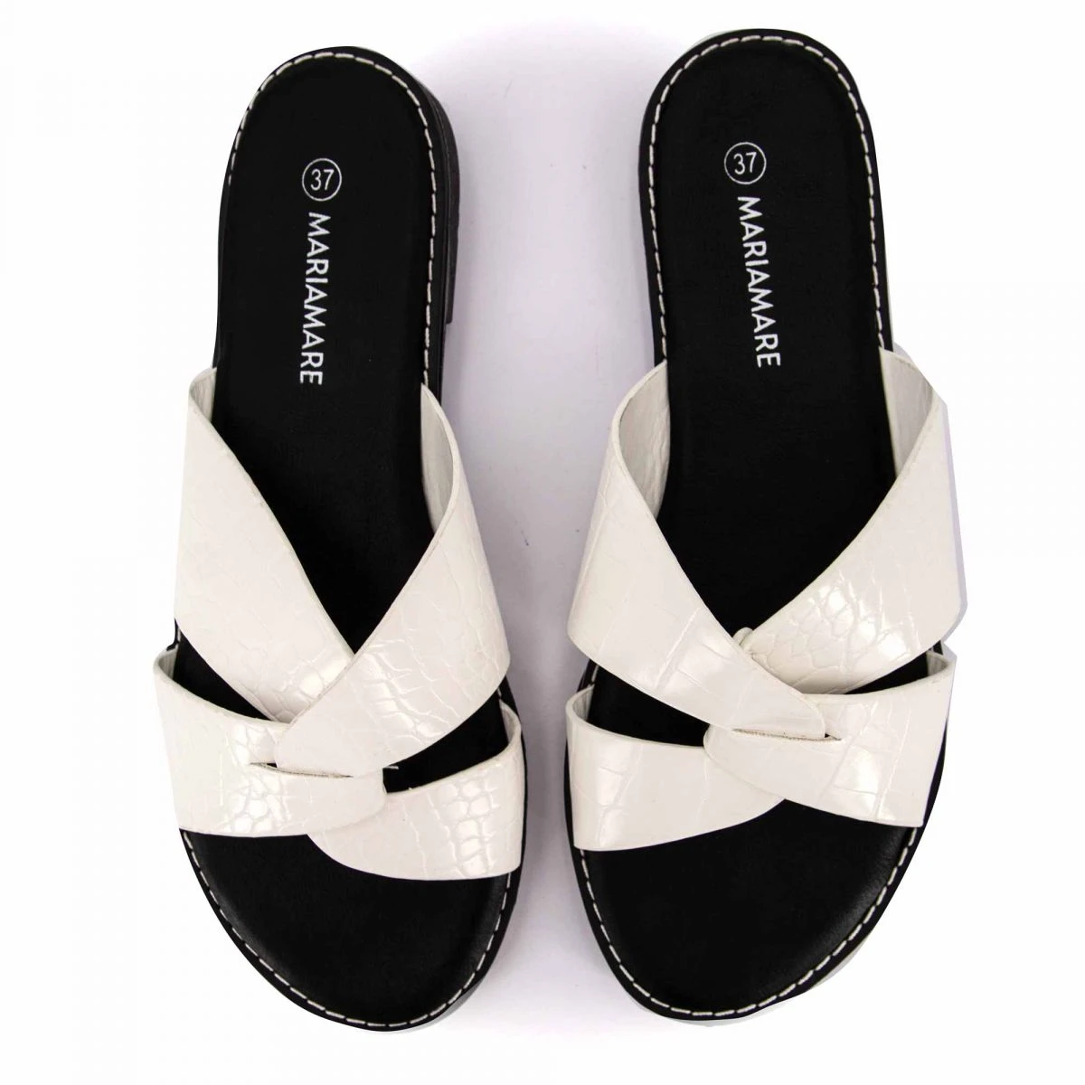 Mules Plates à Brides Croisées Femme MARIAMARE 16 Mules Plates à Brides Croisées Femme MARIAMARE – Image 14