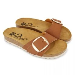 Mules Plates Grainé Boucle Femme WHY LAND 14 Mules Plates Grainé Boucle Femme WHY LAND -Dockers by Gerli Soldes Magasin mules plates graine boucle femme why land 3