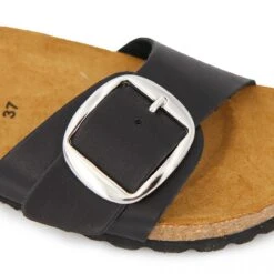 Mules Plates Grainé Boucle Femme WHY LAND 15 Mules Plates Grainé Boucle Femme WHY LAND -Dockers by Gerli Soldes Magasin mules plates graine boucle femme why land 4