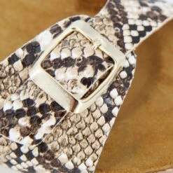 Mules Plates Python Boucle Femme WHY LAND 9 Mules Plates Python Boucle Femme WHY LAND -Dockers by Gerli Soldes Magasin mules plates python boucle femme why land 2