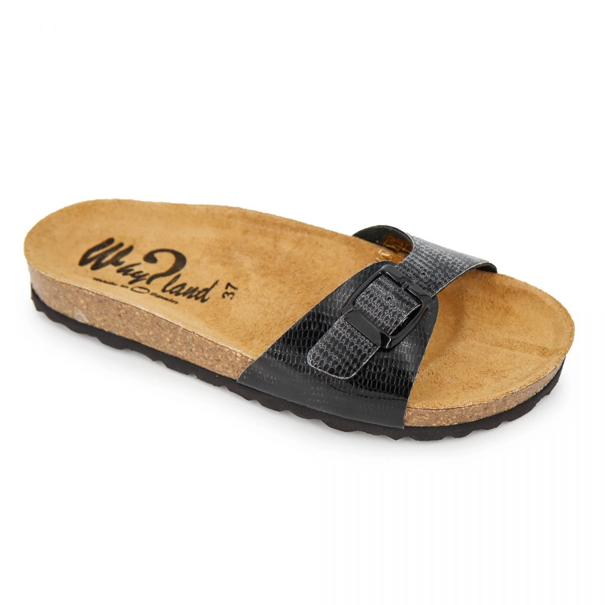 Mules Plates Serpent Boucle Femme WHY LAND 4 Mules Plates Serpent Boucle Femme WHY LAND – Image 2