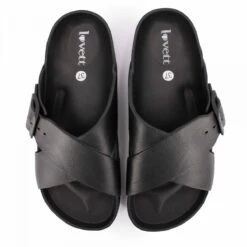 Mules Semelle épaisse Crantée Et Double Bride Croisée Femme LOVETT -Dockers by Gerli Soldes Magasin mules semelle epaisse crantee et double bride croisee femme lovett 5