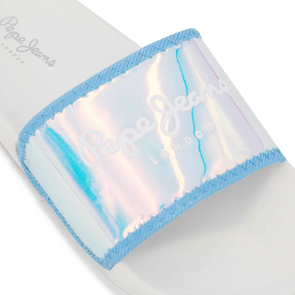 Mules Silver Pls70095 T40/45 Femme PEPE JEANS 5 Mules Silver Pls70095 T40/45 Femme PEPE JEANS – Image 3