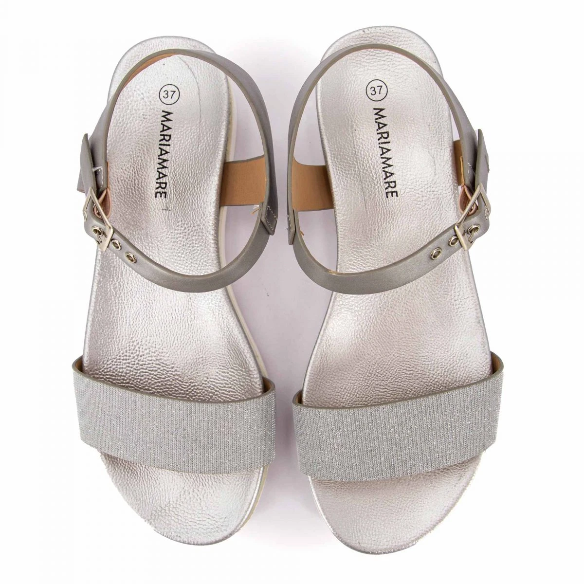 Sandale 67767 Argent T36 Au 41 Femme MARIAMARE 5 Sandale 67767 Argent T36 Au 41 Femme MARIAMARE – Image 3