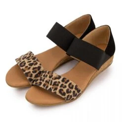 Sandale Ante/leopardo Noir 321 Ao T36/41 Femme PINAZ -Dockers by Gerli Soldes Magasin sandale ante leopardo noir 321 ao t36 41 2