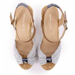 Sandale Compensee Navy/argent 5390211 T36-41 Femme TOM TAILOR 11 Sandale Compensee Navy/argent 5390211 T36-41 Femme TOM TAILOR -Dockers by Gerli Soldes Magasin sandale compensee navy argent 5390211 t36 41 2