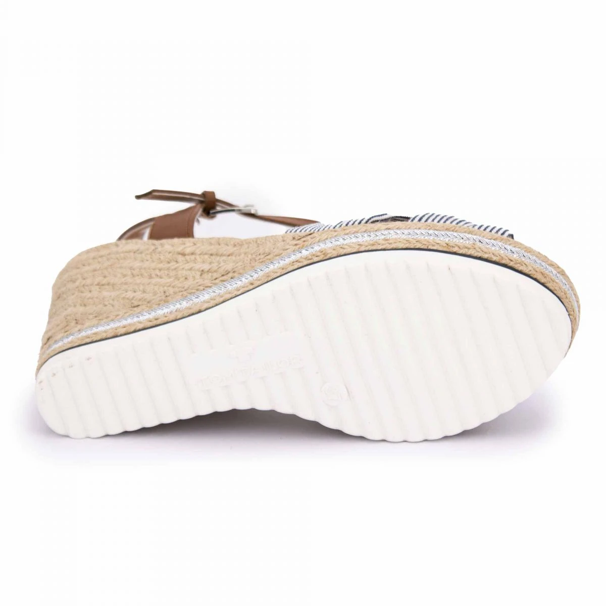 Sandale Compensee Navy/argent 5390211 T36-41 Femme TOM TAILOR 8 Sandale Compensee Navy/argent 5390211 T36-41 Femme TOM TAILOR – Image 6