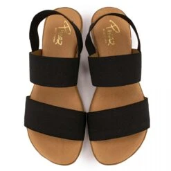 Sandale Elastico Noir 631 T36/41 Femme PINAZ -Dockers by Gerli Soldes Magasin sandale elastico noir 631 t36 41 3