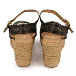 Sandale Hemp Glitter Negro 138/5p Pd T36/41 Femme PINAZ -Dockers by Gerli Soldes Magasin sandale hemp glitter negro 138 5p pd t36 41 5