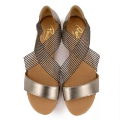 Sandale Laminado/elastico Acero/transparente 316 Ao T36/41 Femme PINAZ -Dockers by Gerli Soldes Magasin sandale laminado elastico acero transparente 316 ao t36 41 3