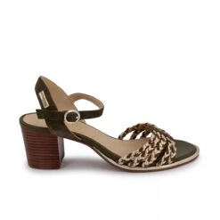 Sandale Lania Kaki Or C063659 T36-41 Femme LES TROPEZIENNES PAR M.BELARBI