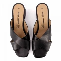 Sandale Noir Ela -ss21 - 05 T36-41 Femme PIERRE CARDIN -Dockers by Gerli Soldes Magasin sandale noir ela ss21 05 t36 41 2