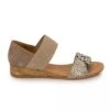 Sandale Serpiente Beige/africa 321 Ao T36/41 Femme PINAZ