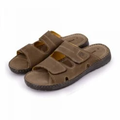 Sandale V-325-ss22-124 Cuir Marron Floter 1945 T40-46 Homme PIERRE CARDIN -Dockers by Gerli Soldes Magasin sandale v 325 ss22 124 cuir marron floter 1945 t40 46 2