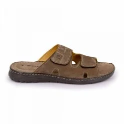 Sandale V-325-ss22-124 Cuir Marron Floter 1945 T40-46 Homme PIERRE CARDIN