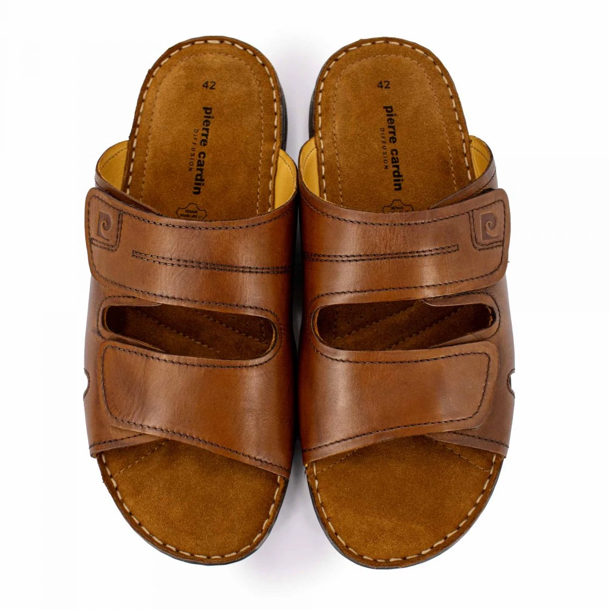 Sandale V-325-ss22-124 Cuir Marron Wilex 74 T40-46 Homme PIERRE CARDIN 5 Sandale V-325-ss22-124 Cuir Marron Wilex 74 T40-46 Homme PIERRE CARDIN – Image 3