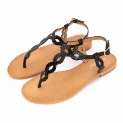 Sandales à Bride Imprimé Serpent Hallyn Cuir Femme LES TROPEZIENNES PAR M.BELARBI -Dockers by Gerli Soldes Magasin sandales a bride imprime serpent hallyn cuir femme les tropeziennes par mbelarbi 7